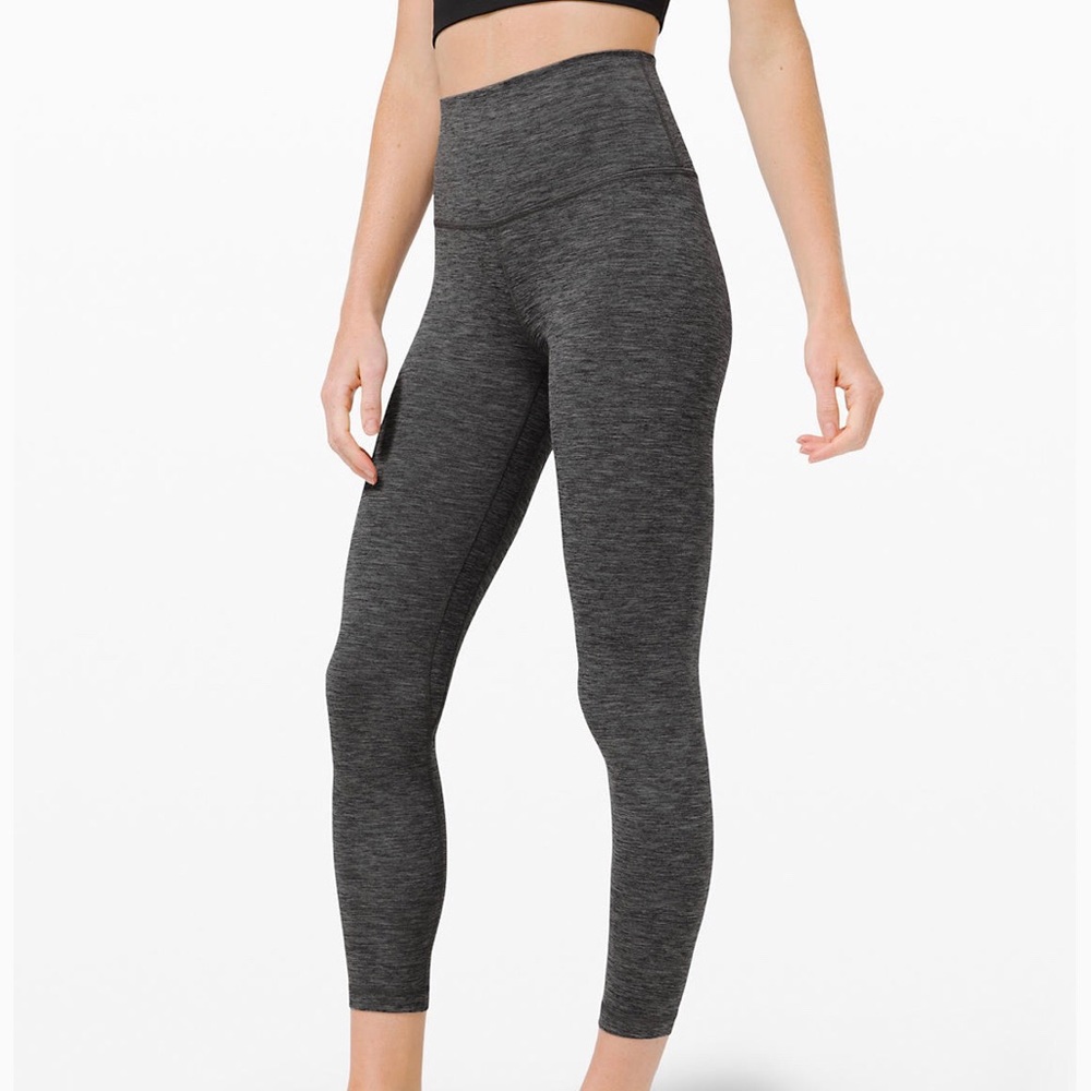 COPY - Lululemon Align Pant II 25” Heathered Black